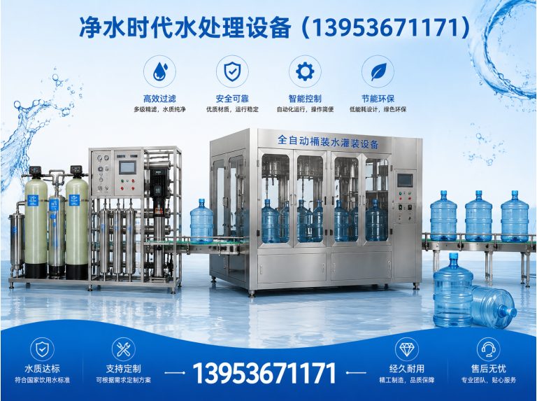 诸城市瓶装水灌装设备展示图