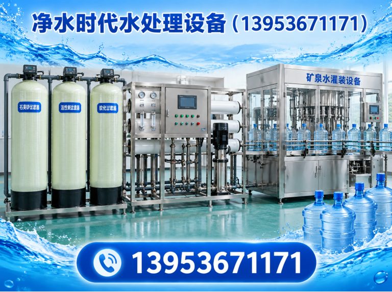 诸城市净水时代水处理设备展示图